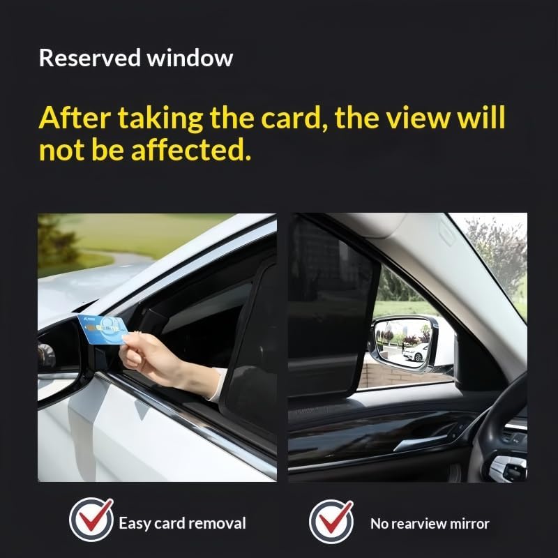 Car Window Shades Compatible with Honda Civic 1996-2000, Breathable Car Side Window Sun Shade UV Protection Privacy Covers Blackout Auto Camping Accessories