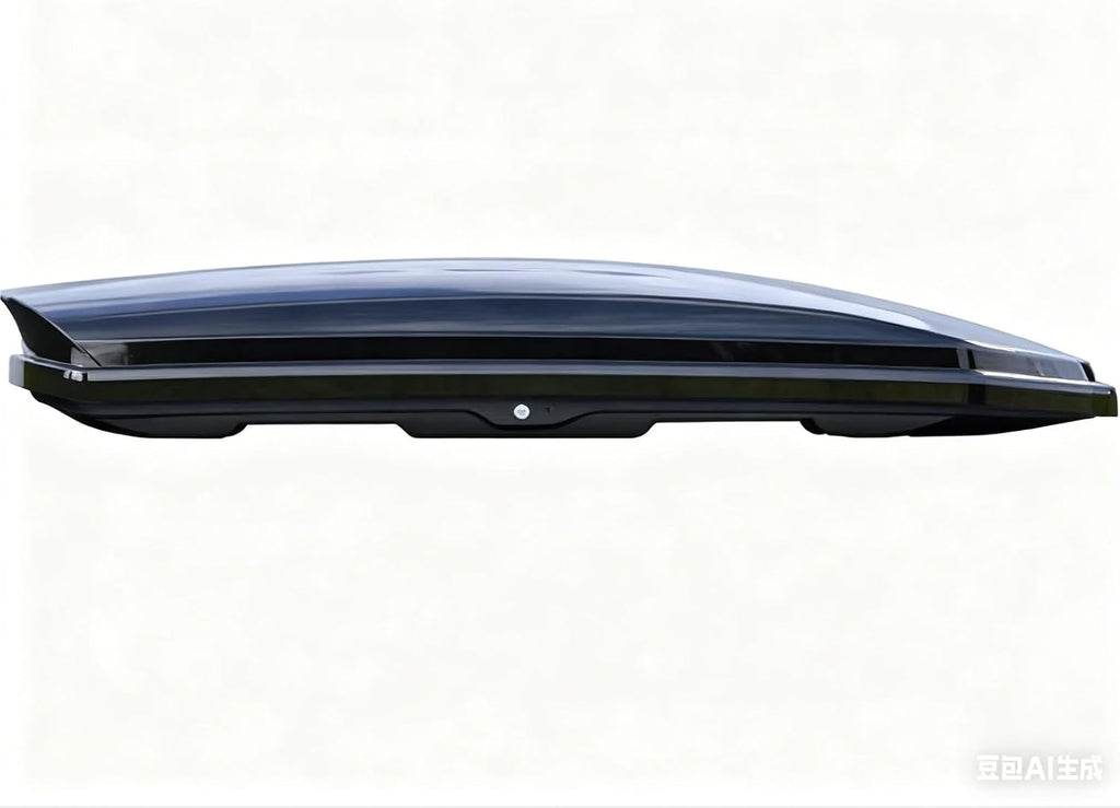 Premium Car Roof Box 700L Heavy Duty Universal Lockable Roof Box Compatible with SUV Vehicle Storage(Black)