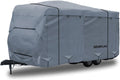 GEARFLAG Travel Trailer Cover for Motorhome Multi-Layers fits 19' - 21' with Reinforced Windproof Side-Straps Anti-UV Water-Resistance Heavy Duty (Fits 19' - 21') - Ideal for rv & Trailer Covers