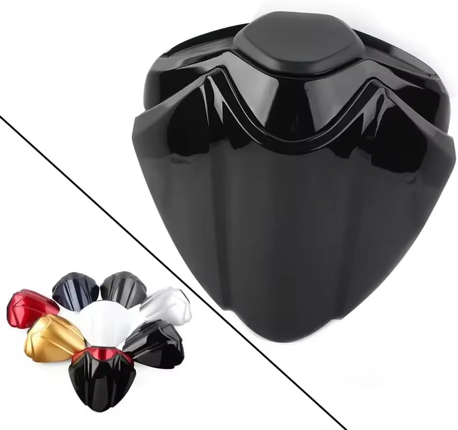 for Suzuki Hayabusa GSXR1300 GSXR 1300 GSX-R1300 2021 2022 2023 2024 Motorcycle Rear Passenger Cowl Seat Back Cover Fairing Part (Glossy Black)