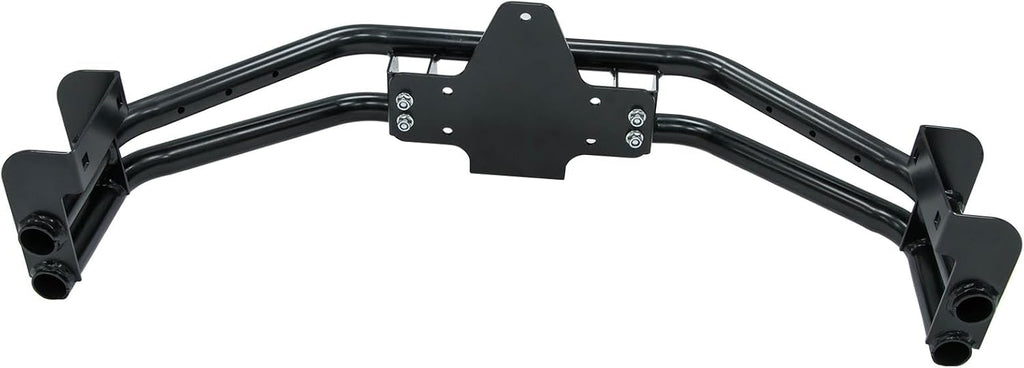 NIXFACE Rear Bumper Bar W/Hitch Kit Zero-Turn Mowers Replacement Compatible with John Deere Z235 Z255 Z335E Z335M Z345M Z345R Z355E Z375R