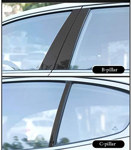Fit for Toyota Tacoma 2016-2023 Automobile Door Window Pillar Post Trim B Pillar Molding Trim 4Pcs