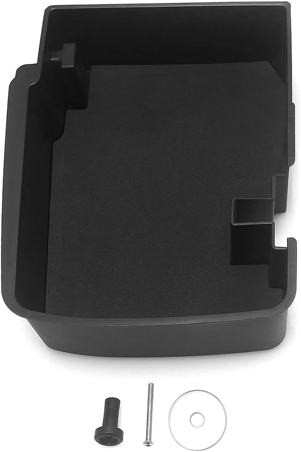 Rear Saddlebag Tray Organizer Hard Saddle bag Organizer Tray Top Shelf storage box TS114HD-L for Harley Touring Bagger Road King FLHR Street Glide FLHX 14-23 (Left Side)