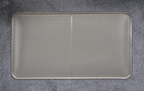 Replacement Auto Carpet Floor Liner - Molded Cutpile - fits 2005-2015 Toyota Tacoma Double Cab 4DR 2wd and 4wd (Mist Gray)