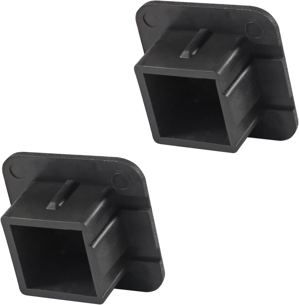 2 Pcs 1 1/4 Inch Hitch Cover Tube Cap 1.25" Universal Receiver Hitch Plug 1.25 inch Insert Hitch Receiver Cap Hitch Covers 1 1/4 Inch Trailer Hitch Receiver Covers