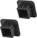 2 Pcs 1 1/4 Inch Hitch Cover Tube Cap 1.25" Universal Receiver Hitch Plug 1.25 inch Insert Hitch Receiver Cap Hitch Covers 1 1/4 Inch Trailer Hitch Receiver Covers