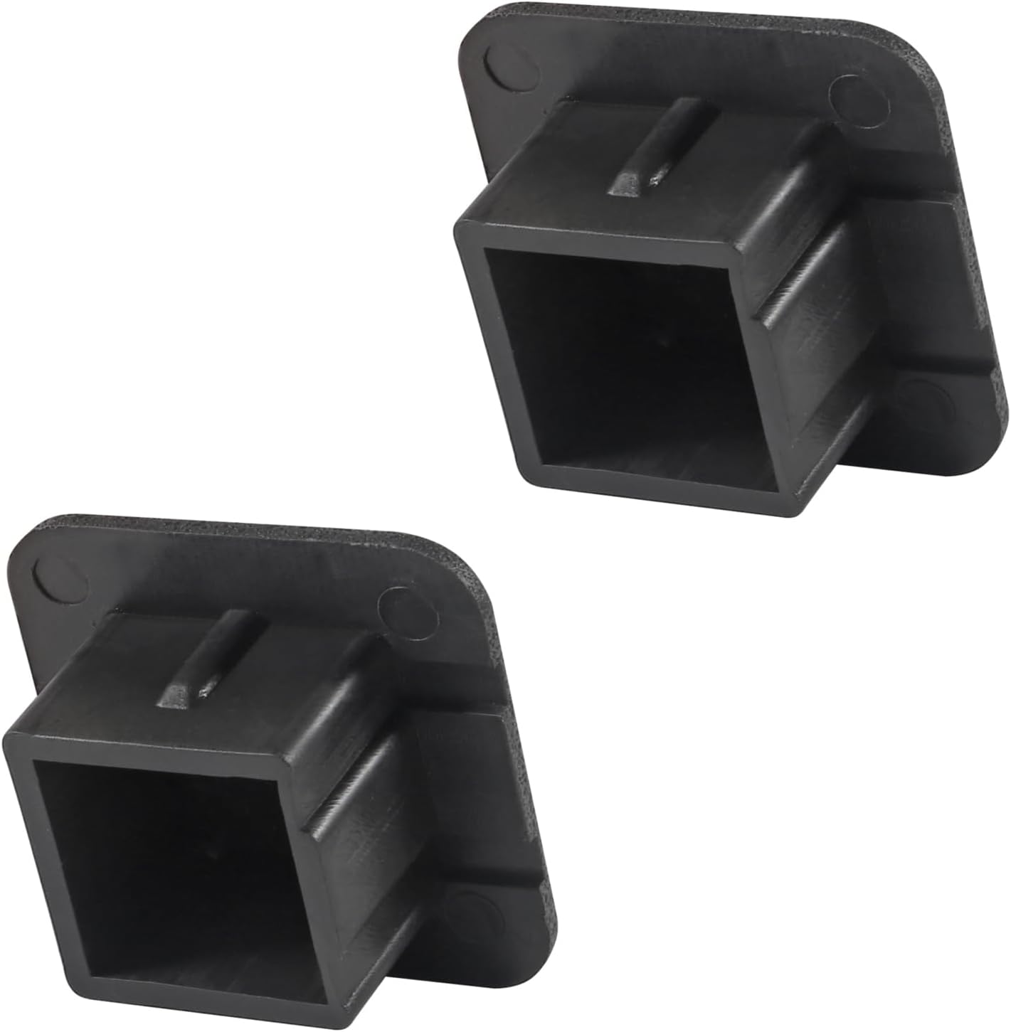 2 Pcs 1 1/4 Inch Hitch Cover Tube Cap 1.25" Universal Receiver Hitch Plug 1.25 inch Insert Hitch Receiver Cap Hitch Covers 1 1/4 Inch Trailer Hitch Receiver Covers