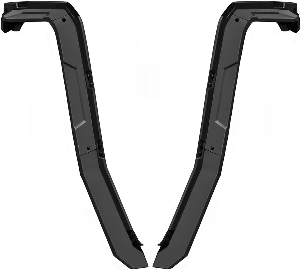 A & UTV PRO Front Fender Flares for Honda Pioneer 520 2021-2025, Compatible with Pioneer 500 2015-2023, Combined Mud Guards Mud Flaps Accessories, Easy Installation, Full Protection (Front Pair)