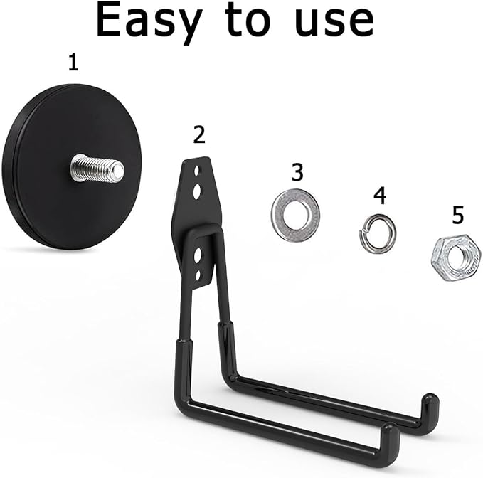 Large Strong Magnetic Hooks, Heavy Duty Magnet Hook, Heavy Duty Storage - Image 2