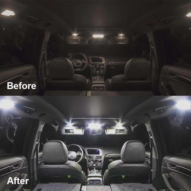 LED Interior Dome Map Trunk Glove Box Vanity Mirror Light Kit, For BMW Z3 E36 Z4 E85 E86 E89 Coupe Convertible Car
