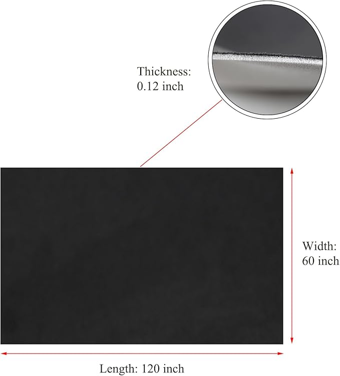Suede Headliner Fabric with Foam Backing - Image 3