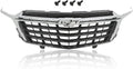 G-PLUS Front Bumper Grille Fit Chevy Equinox 2022-2023 Chrome ABS Plastic