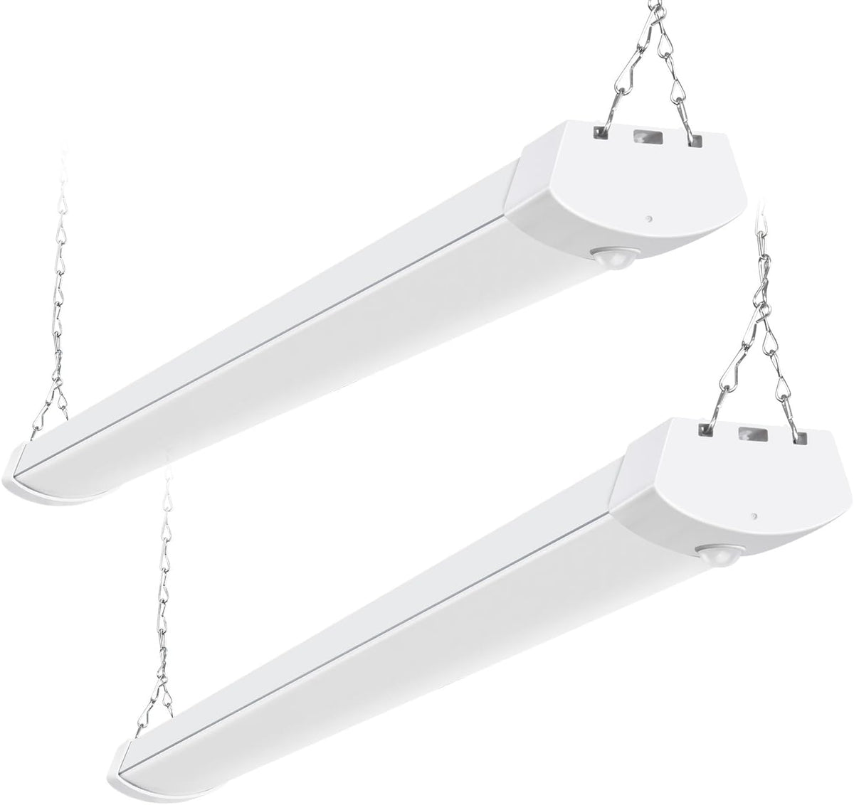 hykolity Pir Sensor 4FT 120W LED Shop Light, 5000K Daylight, Motion Activated