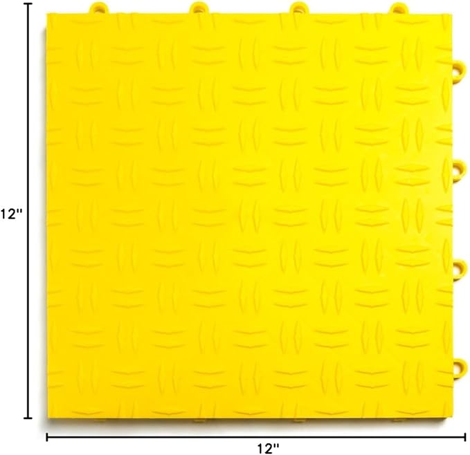 GarageTrac Diamond, Durable Interlocking Modular Garage Flooring Tile - Image 3