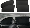 Car Sunshade, Car Privacy Window Shade, 100% Block Light for Breastfeeding, Taking a nap, Changing Clothes, Camping (Full Sets 4pcs)