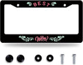 Best mom License Plate Frame Love mom License Plate Frames Stainless Steel by BRAGHRTED