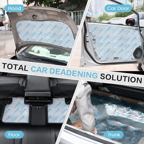 80 mil butyl sound deadening mat for car on a desk or shelf