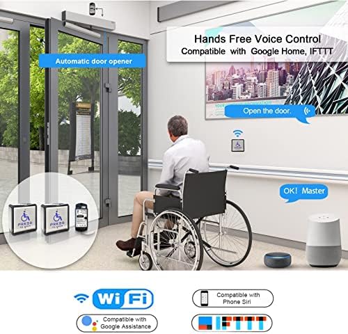 olideauto swing door operator automatic for the disabled,commercial, close-up detail