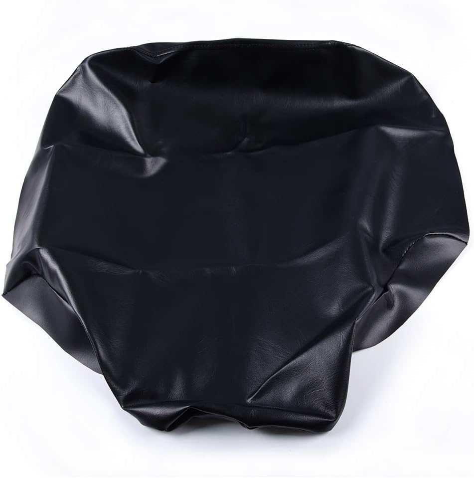 PIT66 ATV Seat Cover Fit Honda Rancher 350 2000-2006, Black PVC Leather | Weather-Resistant Replacement Seat Cover Compatible with Honda Rancher 350 2000-2006 Off Road Seatcover