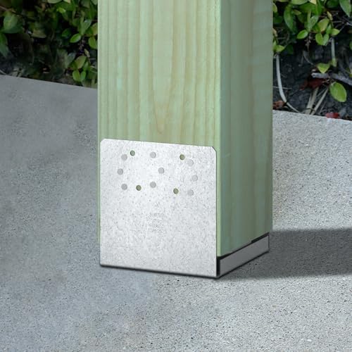 simpson strong-tie abu88z abu zmax galvanized adjustable standoff, package contents