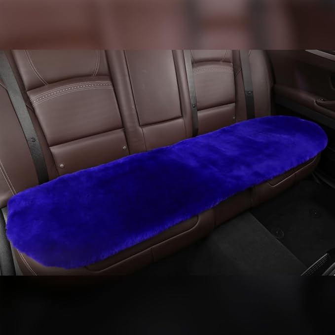 Fluffy Genuine Australia Sheepskin Car Seat Cover - Image 2