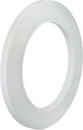 GGR SUPPLIES T.R.U. CVT-536 White Vinyl Pinstriping Dance Floor Tape: 1/4 in. Wide x 36 yds. Several Colors