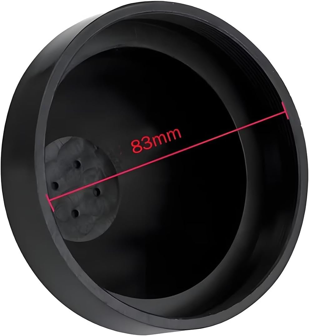 KOOMTOOM 83mm Rubber Housing Seal Cap Dustcover for Headlight, Headlight Dust Cover Housing Cap for F150,Pack of 4