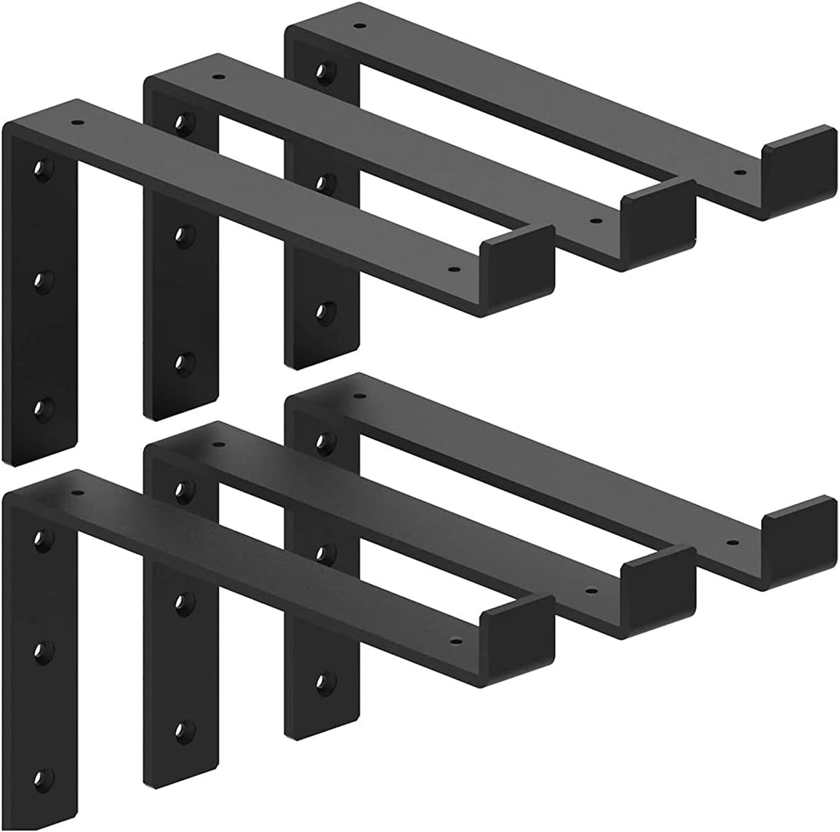 shelf brackets12 inch lip brackets for shelves, industrial, main product view