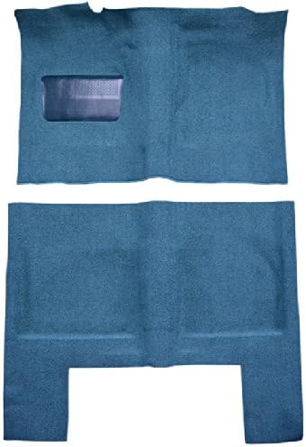 Replacement Auto Carpet Floor Liner - Molded Loop - fits 1963-1966 Dodge Dart 2 Door 4 Door Hardtop Convertible Automatic (Medium Blue)