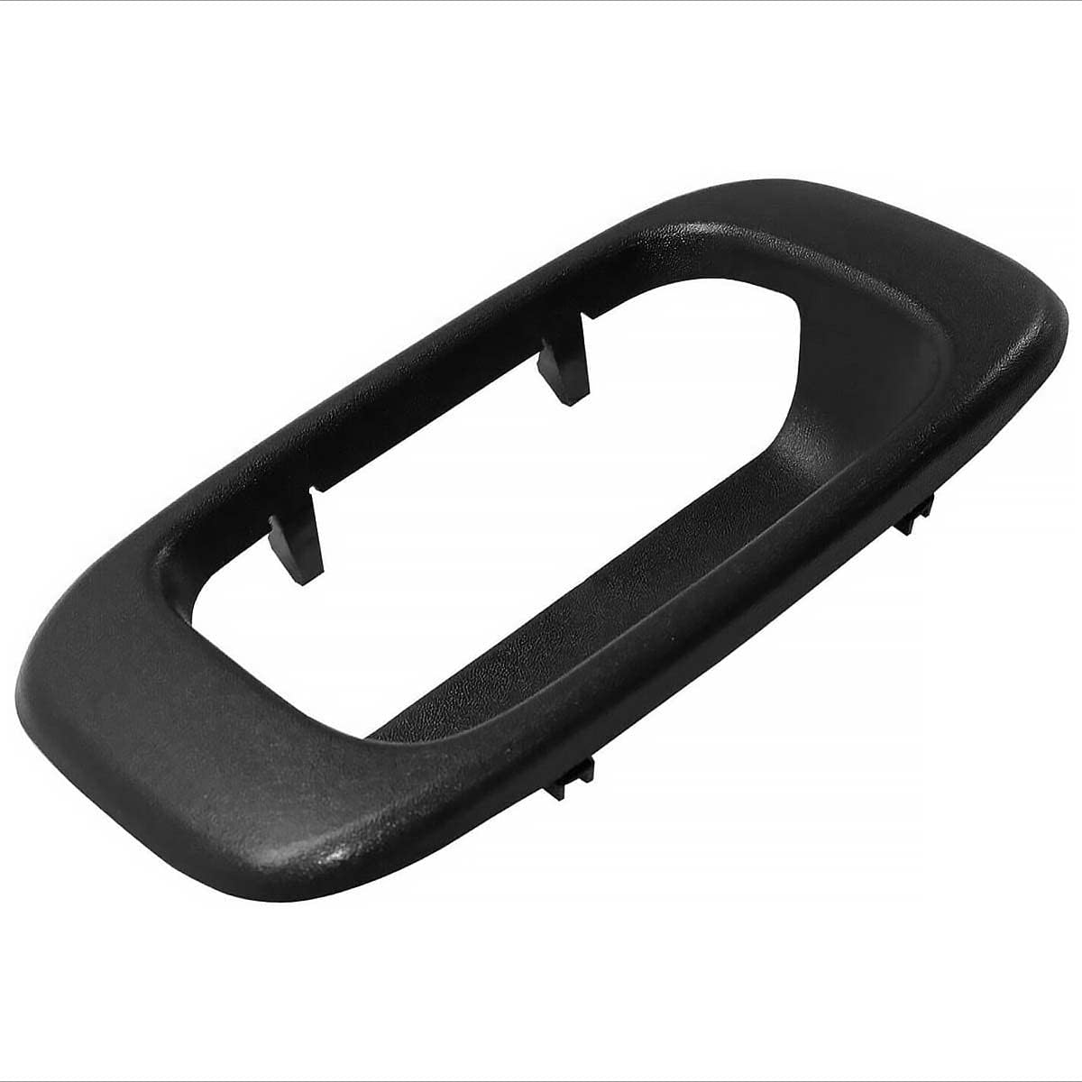 Parts N Go 1999-2007 Silverado Sierra 1500 2500 3500 Tailgate Handle Trim Bezel Cover Replacement Black Textured Plastic Rear Exterior - GM1916102, 15228539