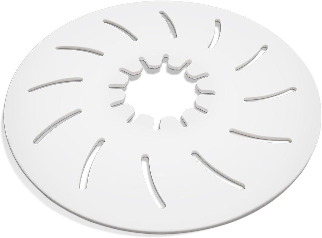 5th Wheel Lube Plate for Trailer RV Camper Truck - 12-Inch Diameter Fifth Wheel Lube Plate for B&W Reese Towpower Cougar 5th Wheel Hitch King Pin, Fifth Wheel Plate Disk