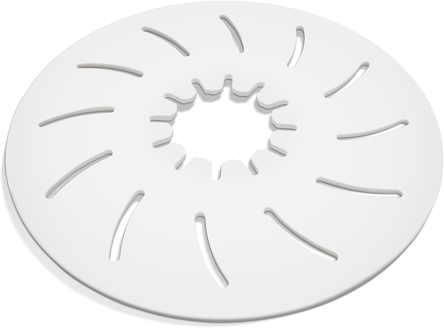 5th Wheel Lube Plate for Trailer RV Camper Truck - 12-Inch Diameter Fifth Wheel Lube Plate for B&W Reese Towpower Cougar 5th Wheel Hitch King Pin, Fifth Wheel Plate Disk