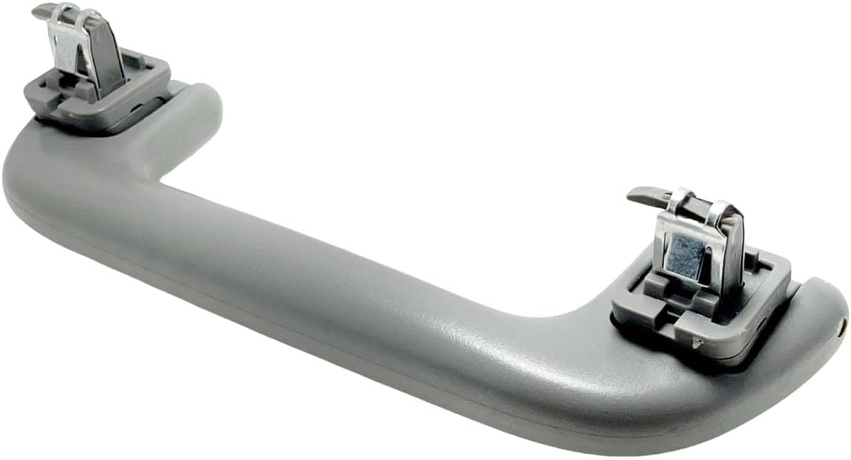 Front Right Inner Roof Pull Handle Grab Grey 74610-52020 Compatible with Corolla Corolla iM Highlander Land Cruiser Prius RAV4 Yaris Yaris iA
