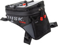 TUSK Olympus Tank Bag Large – 8L Motorcycle Luggage, Black/Grey, Waterproof Zippers, Phone Map Pocket, Fits ADV, Dual Sport, Touring, and Dirt Bikes