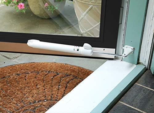 touch 'n hold smooth - heavy duty door shown in use