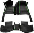 Custom Colors Car Floor Mats Black Pink by Unknown