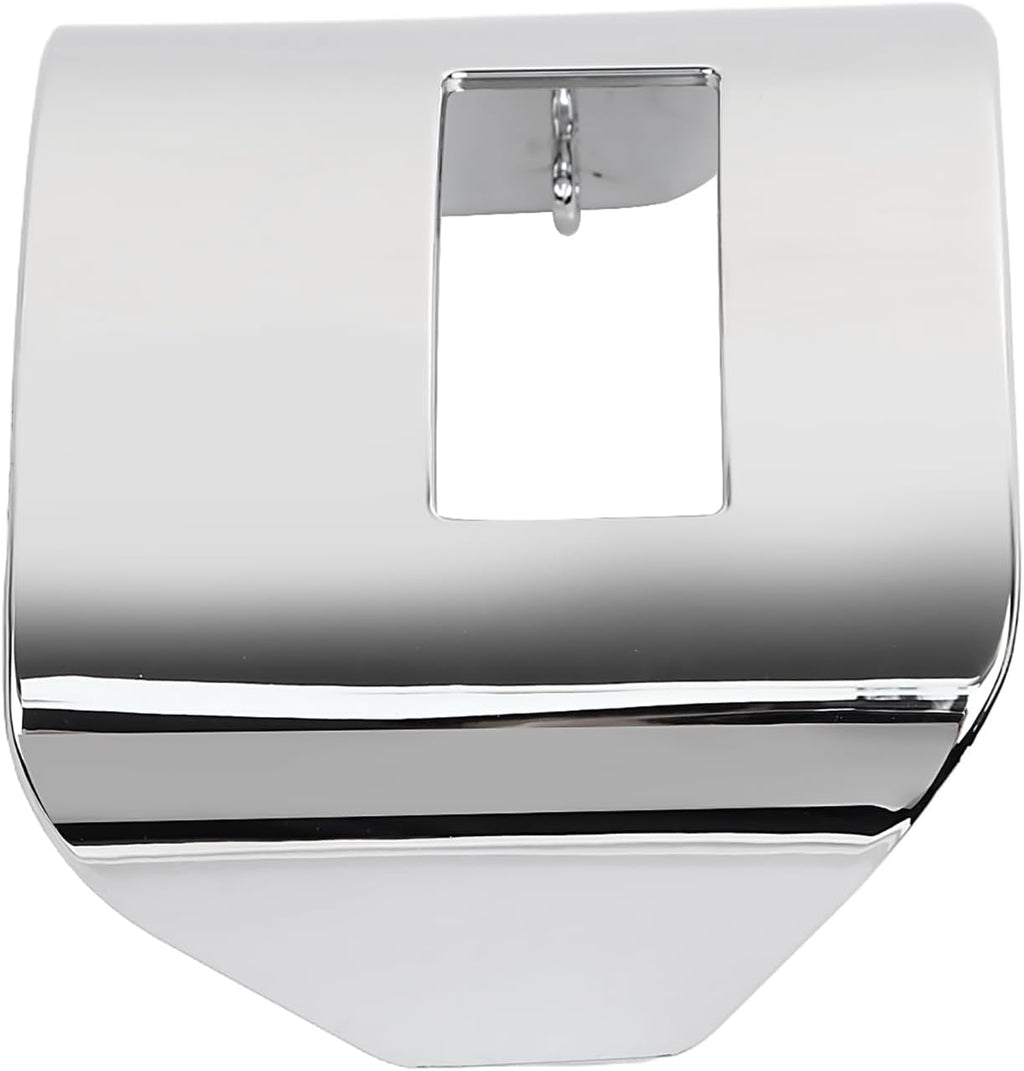Chrome Taillight Cover Motorcycle Rear Tail Light Visor Cover Fit for Harley Softail Sportster Dyna Touring Road King Electra Street Glide 1973-2023