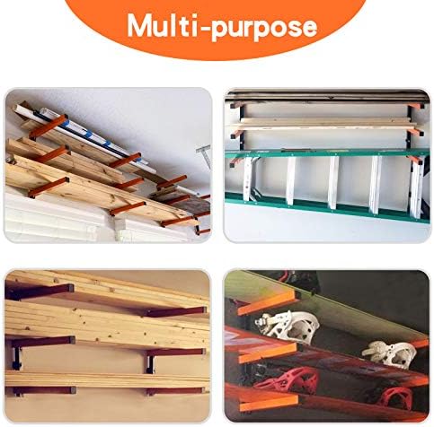 ultrawall wall mount wood organizer and lumber storage showing dimensions