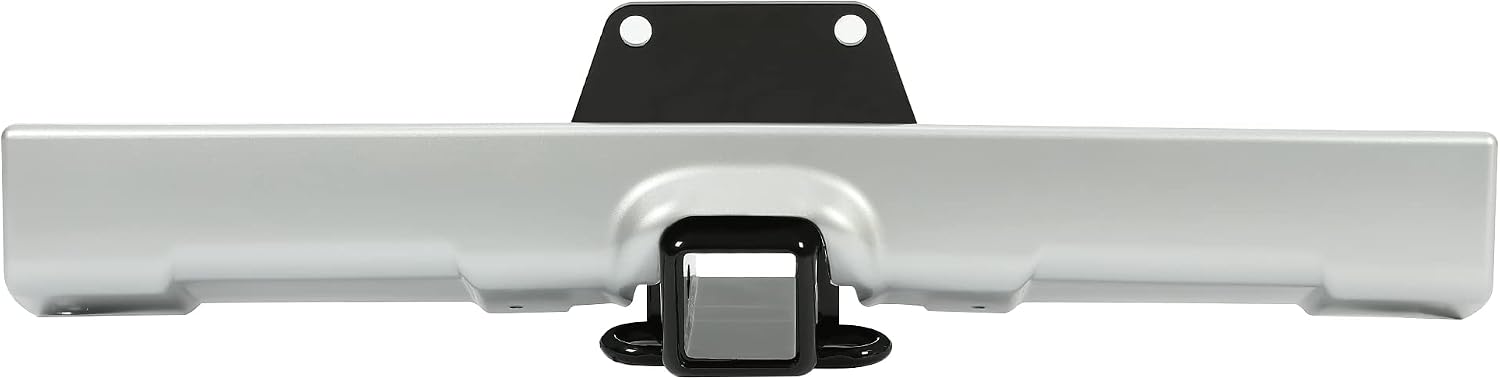 ALMULOO Trailer Hitch+Bumper Panel Kit Compatible with 2007-2014 Toyota FJ Cruiser Replacement for PT228-60060 Rear Tow Trailer Hitch Receiver Kit Powder Coated