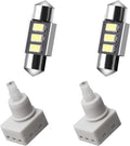 HERCOO 924-798 Dome Lamp Switch Roof Map Light LED Bulbs for 34404-SDA-A21 34404-SDA-A22D3 Compatible with Honda CR-V Odyssey Accord Pilot Ridgeline Dodge Ram 1500