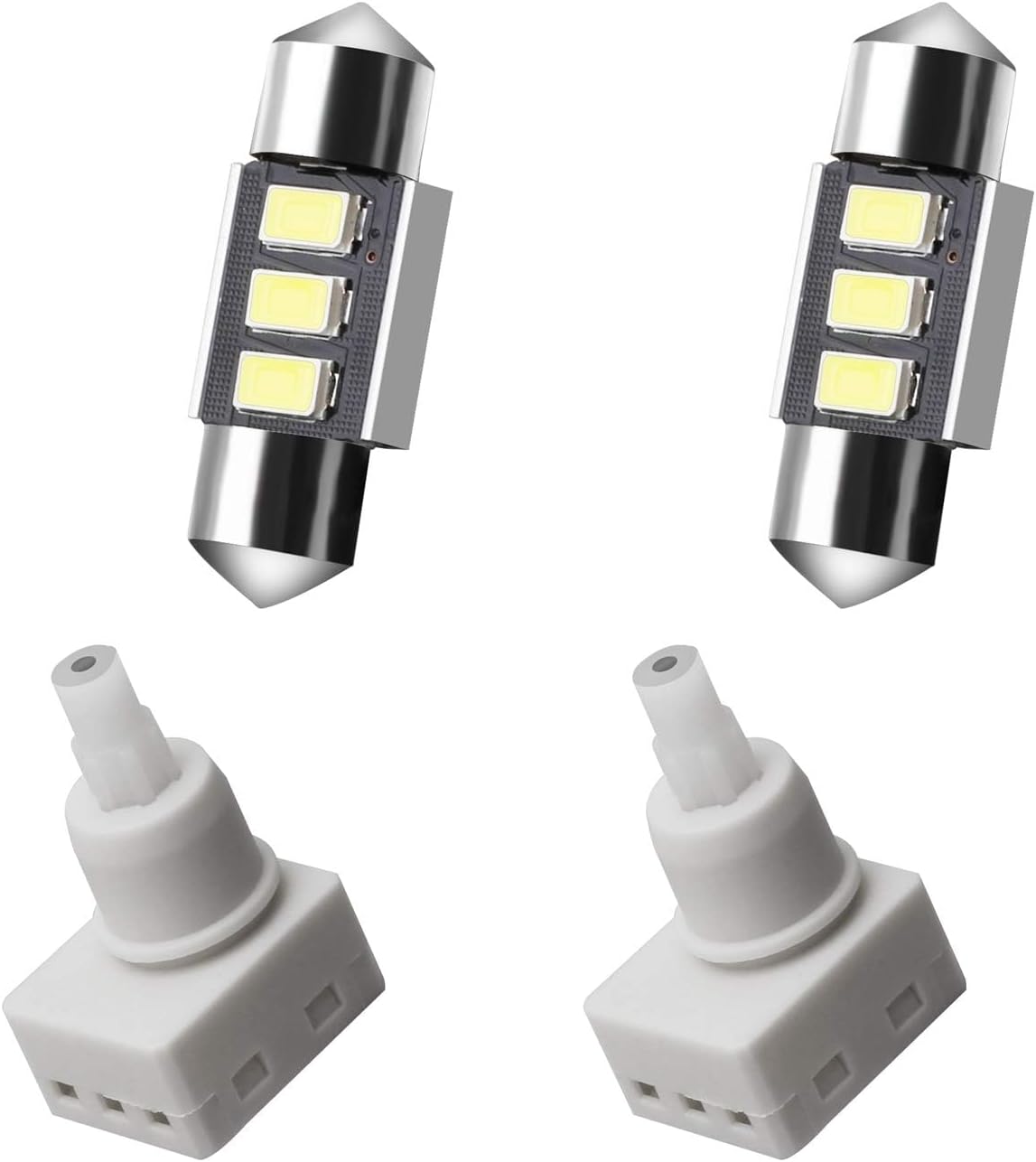 HERCOO 924-798 Dome Lamp Switch Roof Map Light LED Bulbs for 34404-SDA-A21 34404-SDA-A22D3 Compatible with Honda CR-V Odyssey Accord Pilot Ridgeline Dodge Ram 1500
