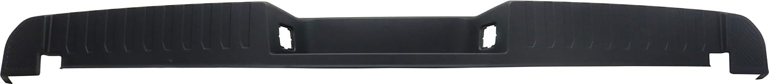 Evan Fischer Bumper Step Pad Compatible With 2015-2020 Ford F-150, Center With Parking Aid Sensor Holes and Towing Package FO1191144