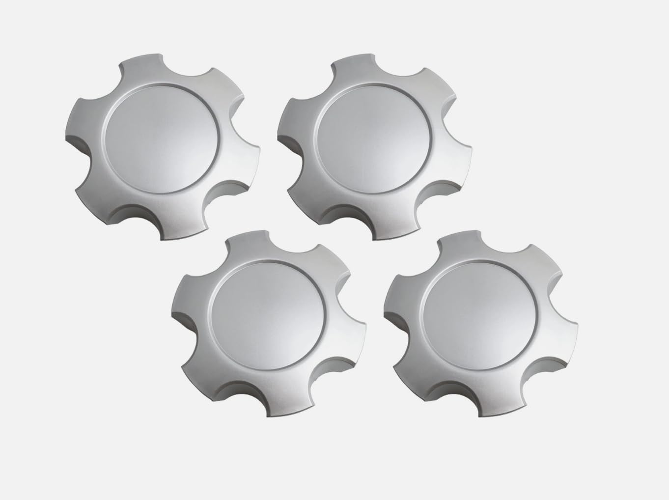 4PCS 140mm 5.5 Inch Silver Blank Car Wheel Hub Center Cap for Sequoia Tundra OEM 2003-2007 42603-420NM-01 69440