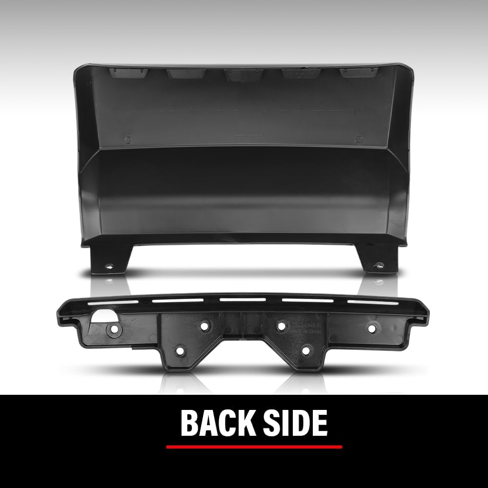 Rear Bumper Trailer Hitch Cover Compatible with Chevy Suburban/Tahoe 2015-2020 84025053, 23139222, 23139230 Black