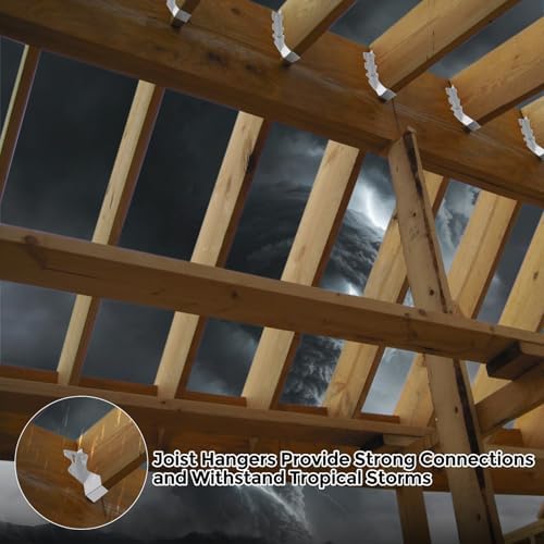 2x8 joist hangers,18 gauge metal face mount joist showing dimensions
