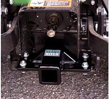 Rear 2 Inch Receiver Hitch Plate for John Deere 1000 Series Tractors - Made in The USA