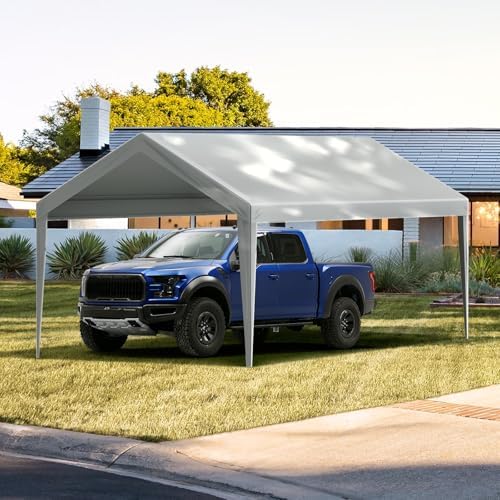 vevor carport replacement canopy cover 10 x 20, view 9