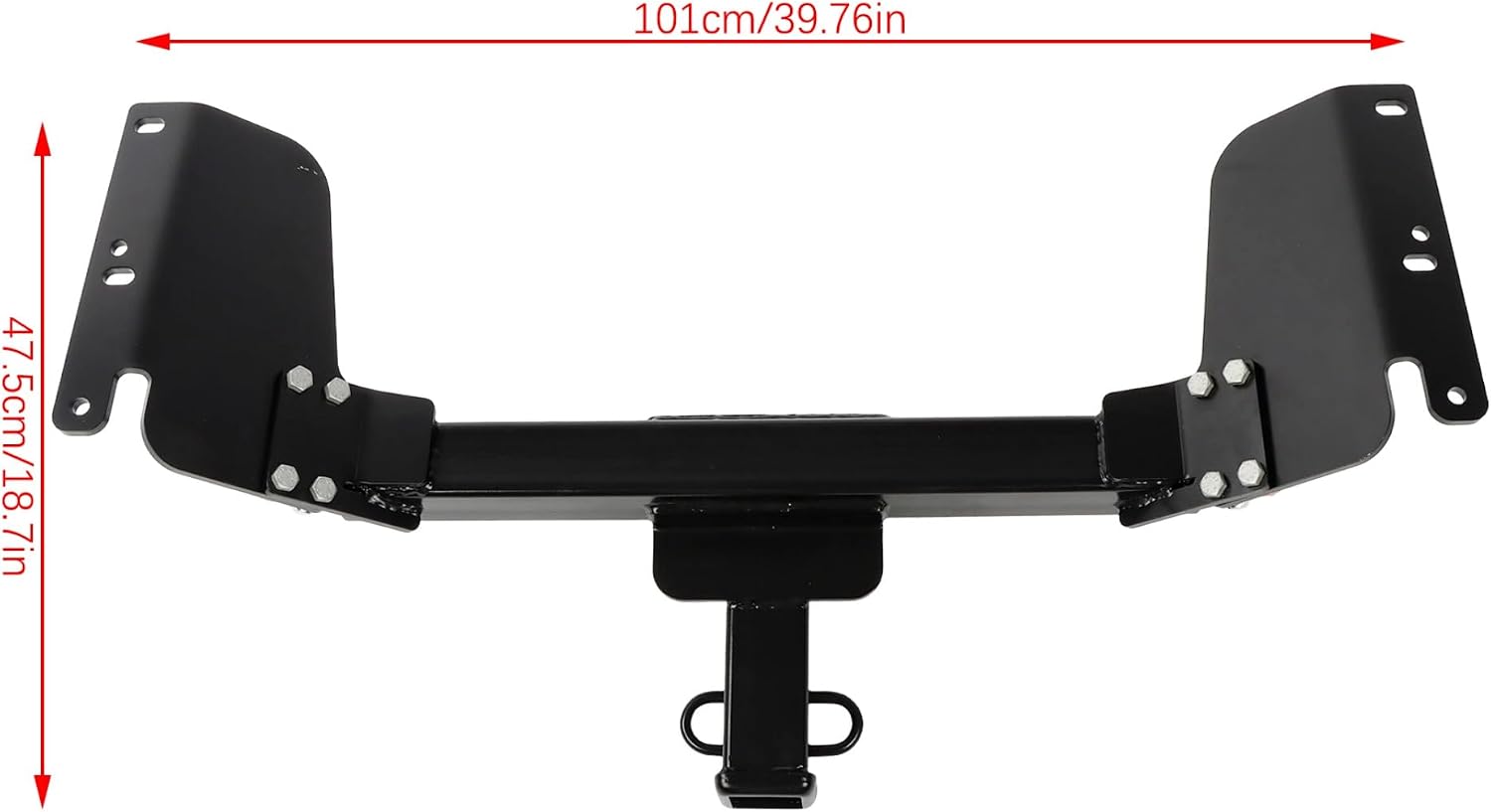 Trailer Rear Bumper Tow Hitch Receiver 2" Replacement for Equinox Terrain 2018 2019 2020 2021 2022 2023 2024 2025