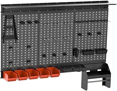 torack metal pegboard wall organizer 24x48 in, tool, view 9