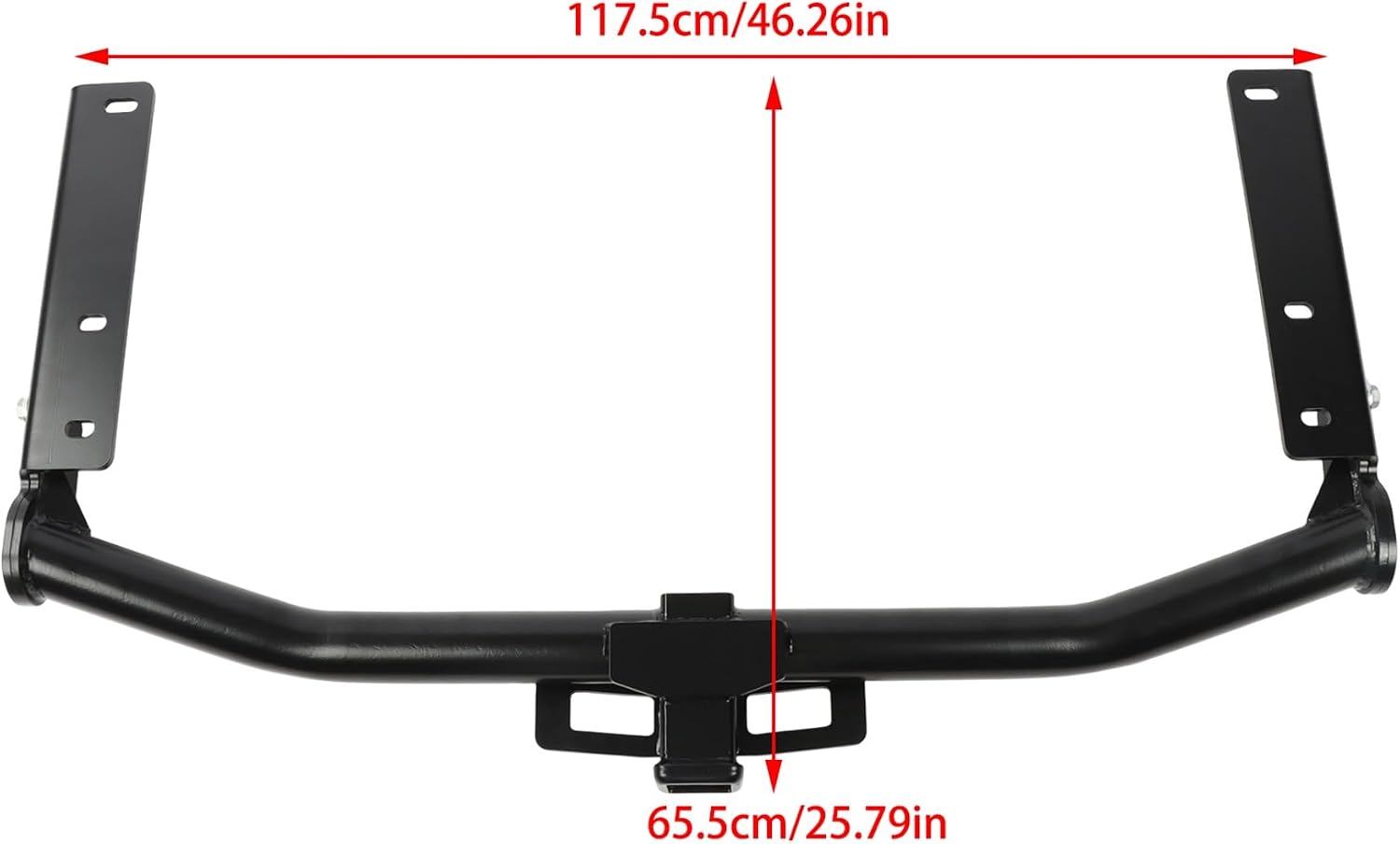 Class 3 Trailer Hitch Receiver Bumper Towing 2" Replacement for Highlander 2014 2015 2016 2017 2018 2019